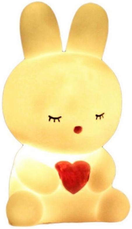 Kikidex Rabbit Lamp USB Rechargeable Night Light