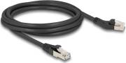 DeLock CAT 6a SFTP 2m Patchkabel Sort