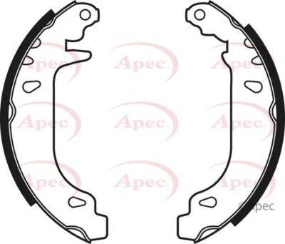 APEC Brake Shoe Set Rear Bosch System