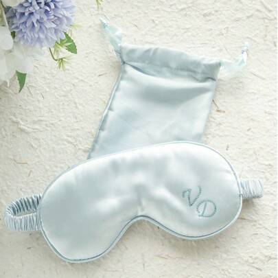 Shein 2pcs Personalized Rhinestones Eye Mask