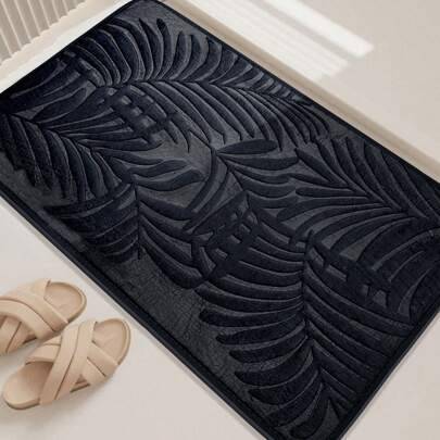 Shein Modern Style Polyester Fiber Rectangle Floor Mat