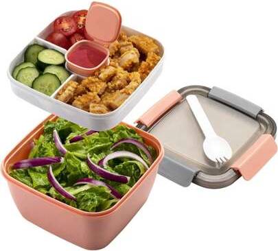 Shein All-In-One Large Salad Food Container
