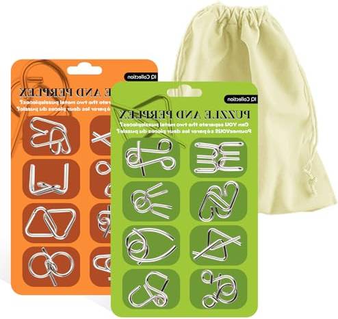 Surplex Mini Brain Teasers Metal Pussel Set