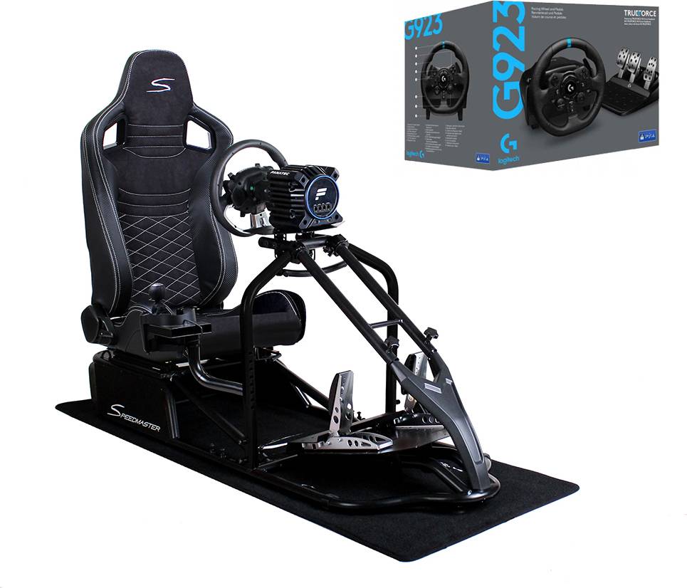 Cockpit sim racing Speedmaster Sim Racing Cockpit Seat Pro G923 Bundle