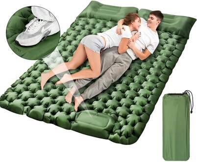 Shein Full Size Double Inflatable Camping Mat Set