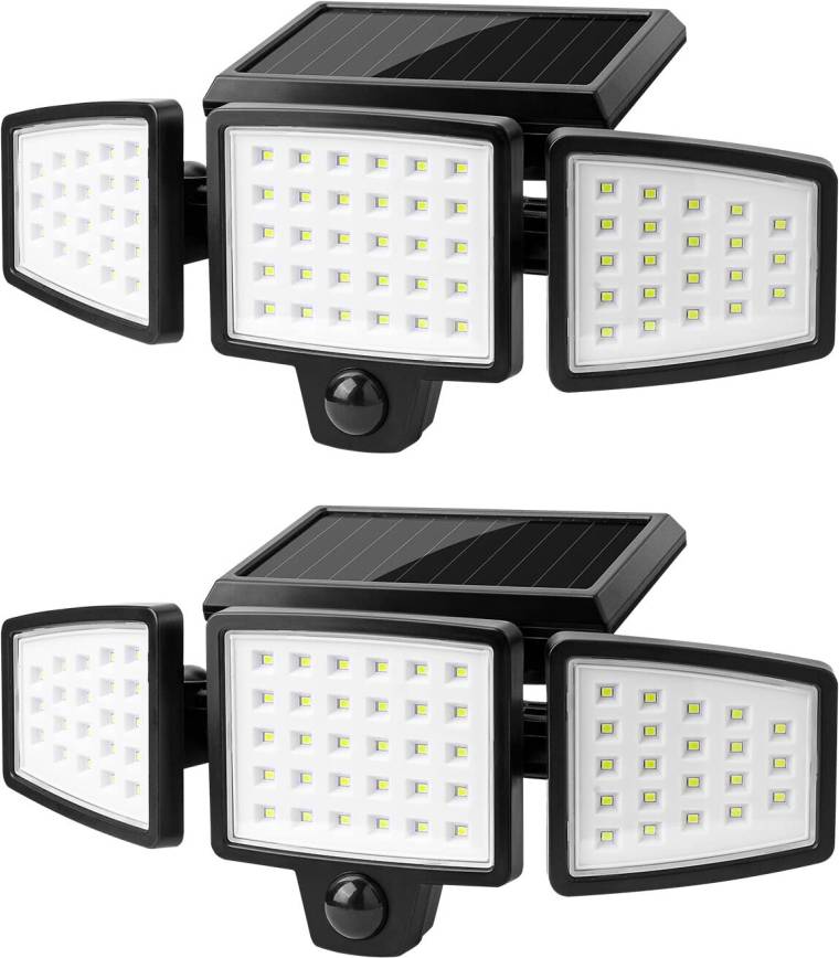 Foco Solar LED Exterior 2pcs