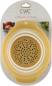 Cook with color Cook with Color Cook With Color Collapsible Berry Colander