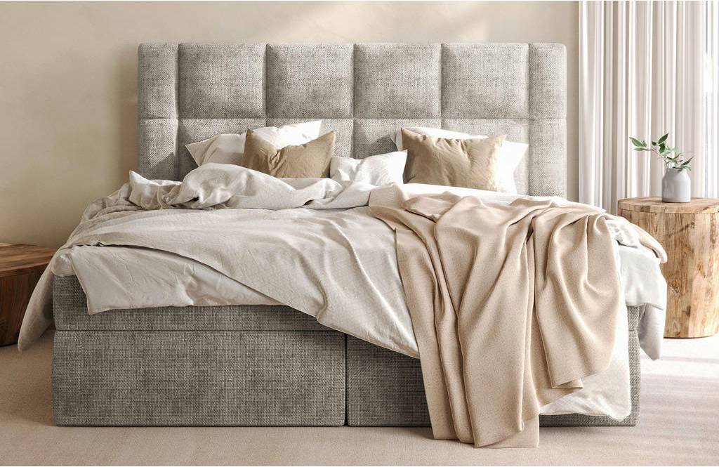 I boxx Boxx Boxbett Taupe Boxspringbett