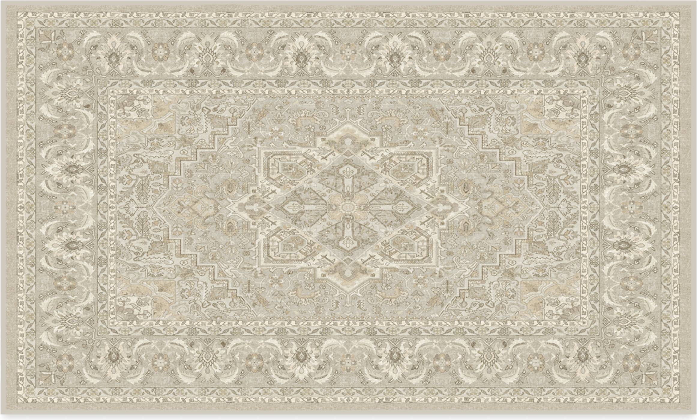 Ruggable 3 x 5 ft Chenille Rug Beige