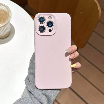 Shein Soild Color Silicone Lens Protection Case