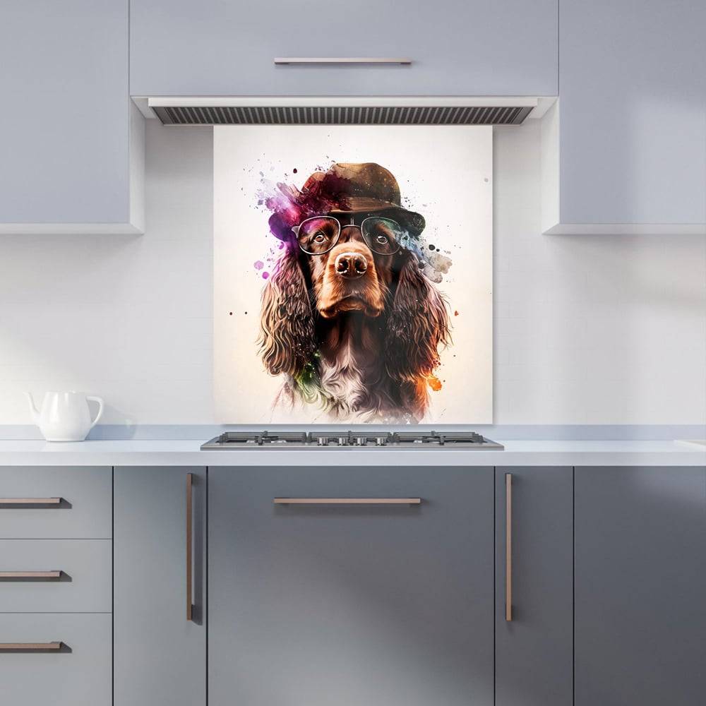 Warren Reed Designer English Cocker Splashart 65 x 70 cm Splash Guard