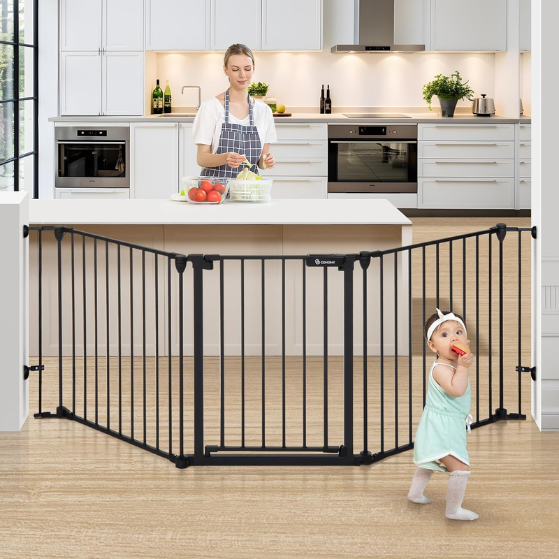 Baby gate 80 Inch Extra Wide Baby Gate