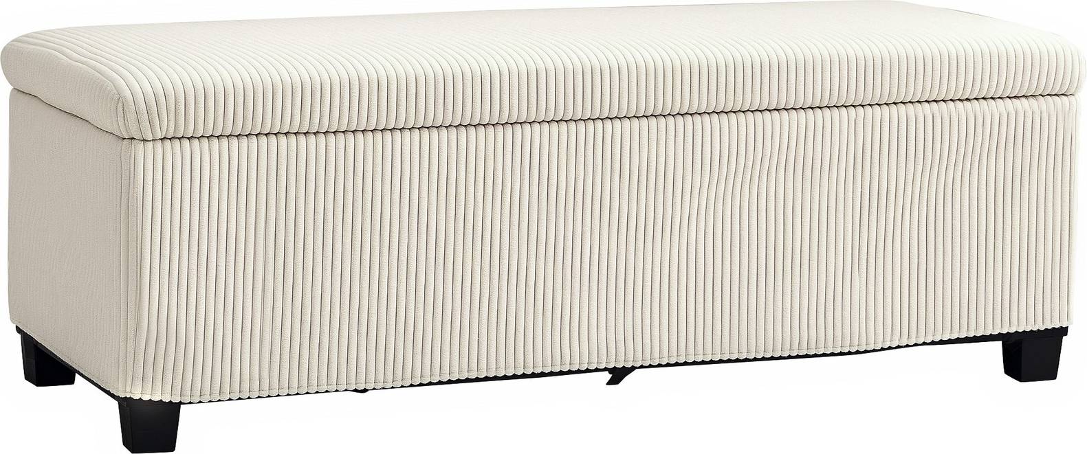 Ottoman bench with storage Homcom Ottoman With Lid Storage Bench