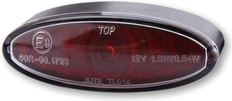 LED Baglygte Mini Oval