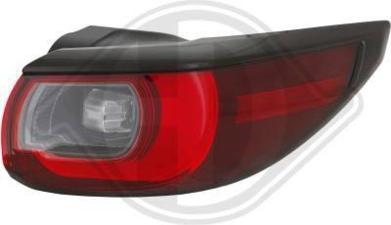 Diederichs Rear Light Outer Section