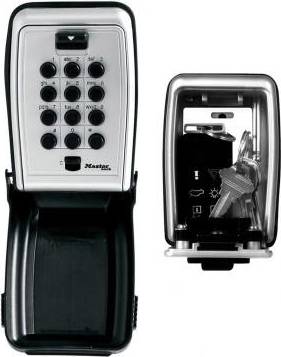 Master Lock 5423E Push Button Select Access Key Safe