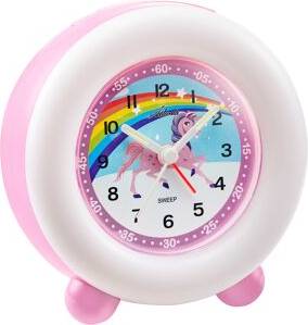 Kinderwecker Rosa Weiß