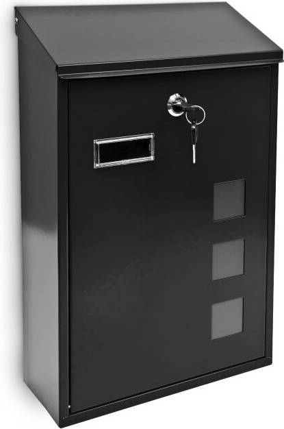 B2X Mailbox With 3 Square Viewing Windows