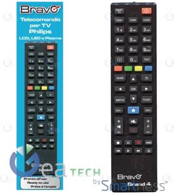 Bravo Telecomando Ricambio Philips Brand 4