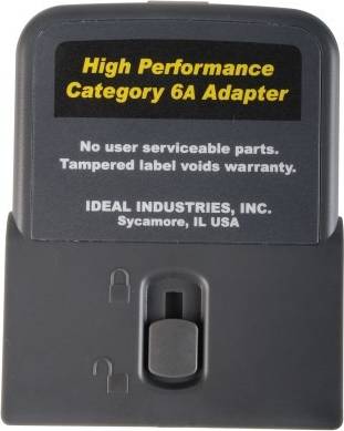 Interruptores y enchufes Elma RJ45 Channel Adapter LanTEKIIICat6A
