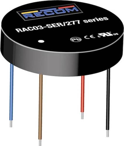 Recom RAC03-3.3SER 277 AC DV Netdom Network Card Net