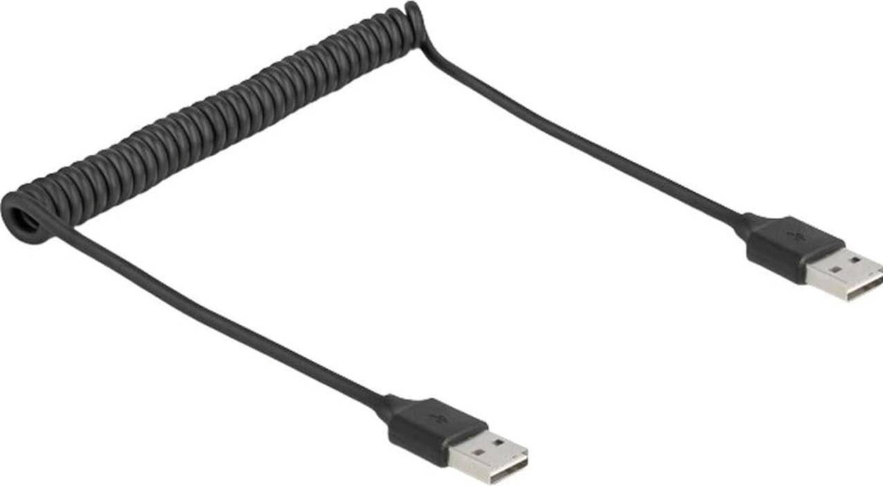DeLock USB 2.0 USB Kabel 80cm Sort