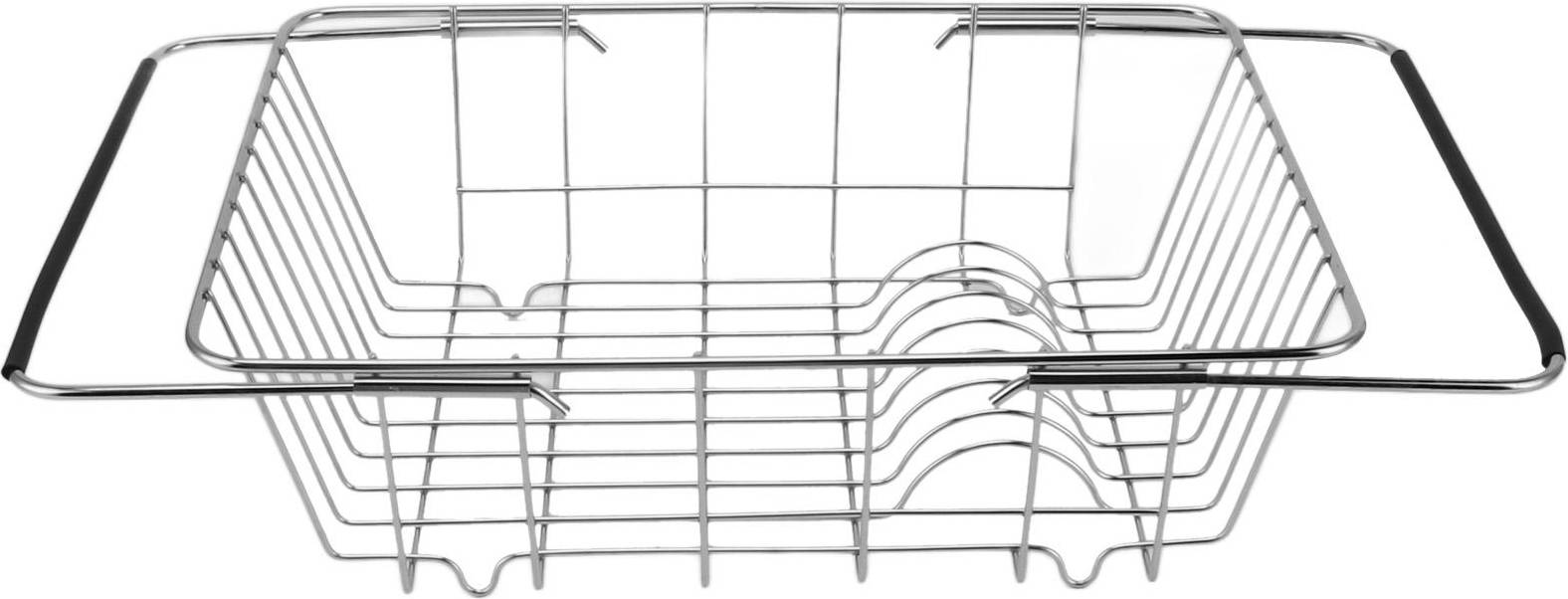 Retractable Stainless Steel Kitchen Draining Rack Dish Drainer