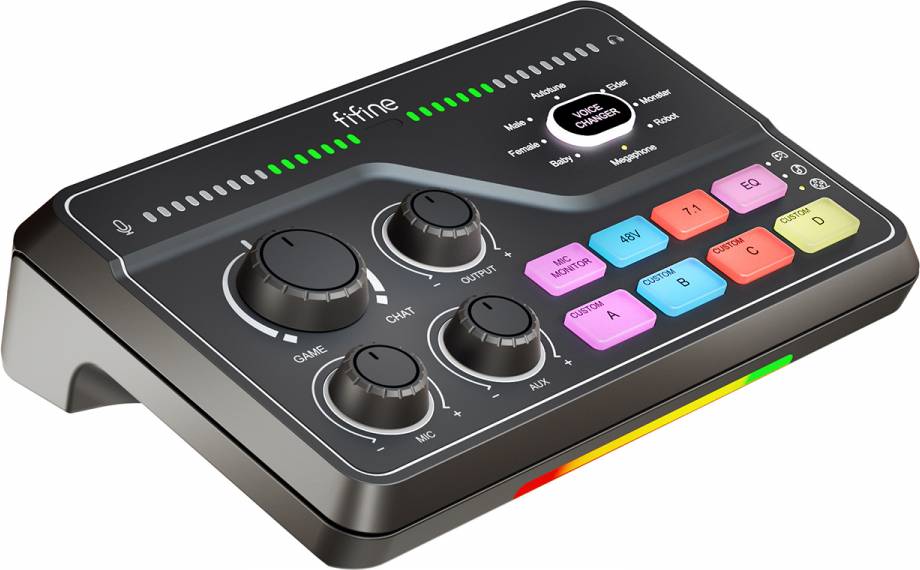 AmpliGame SC8 Audio Mixer Sort