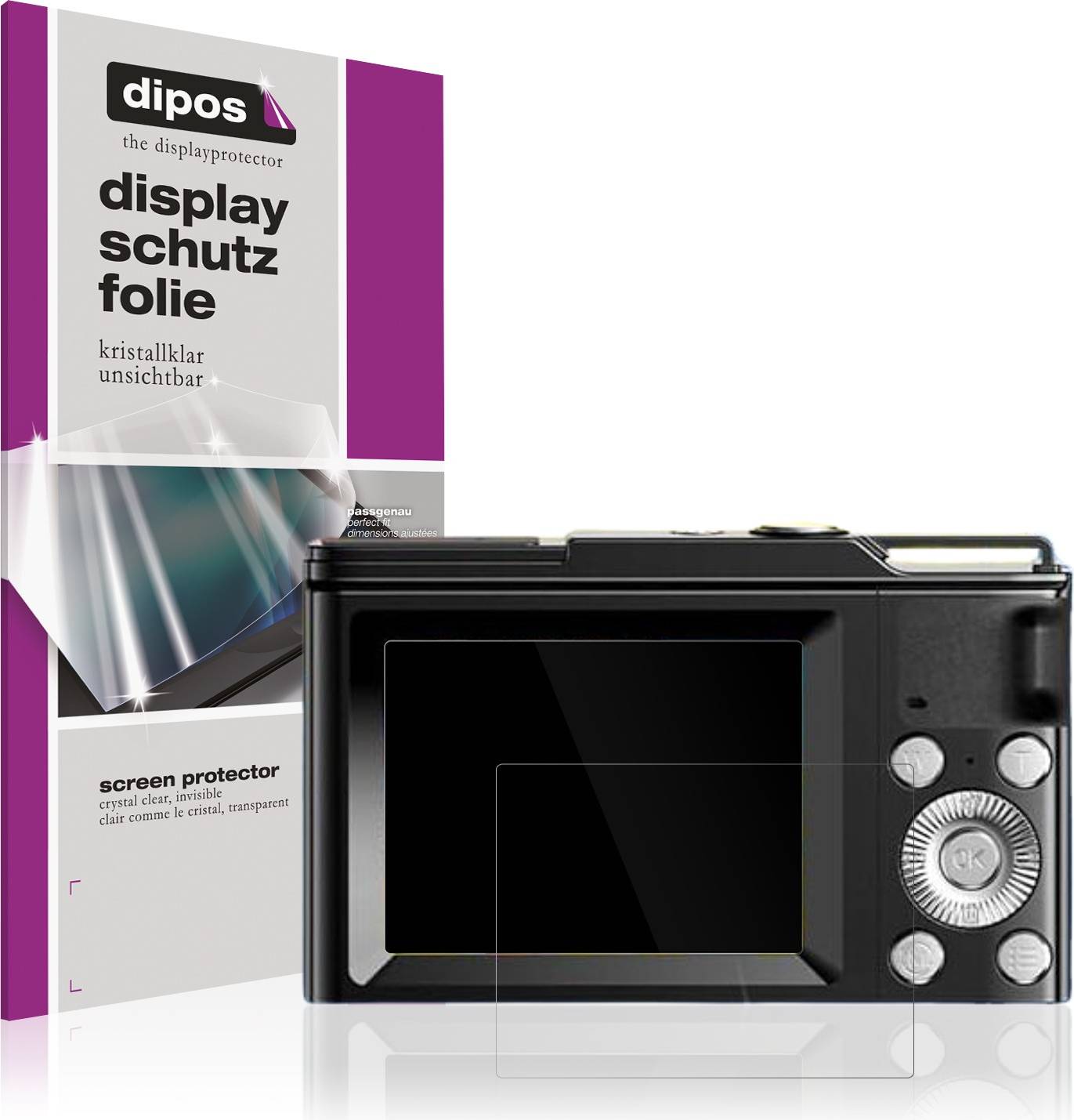 Dipos 4x Screen Protector for Colaly DC01