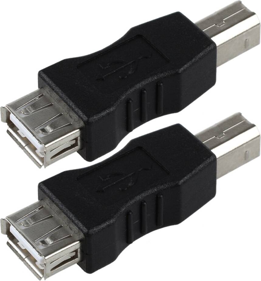 USB Type A Female To USB Type B Adapter