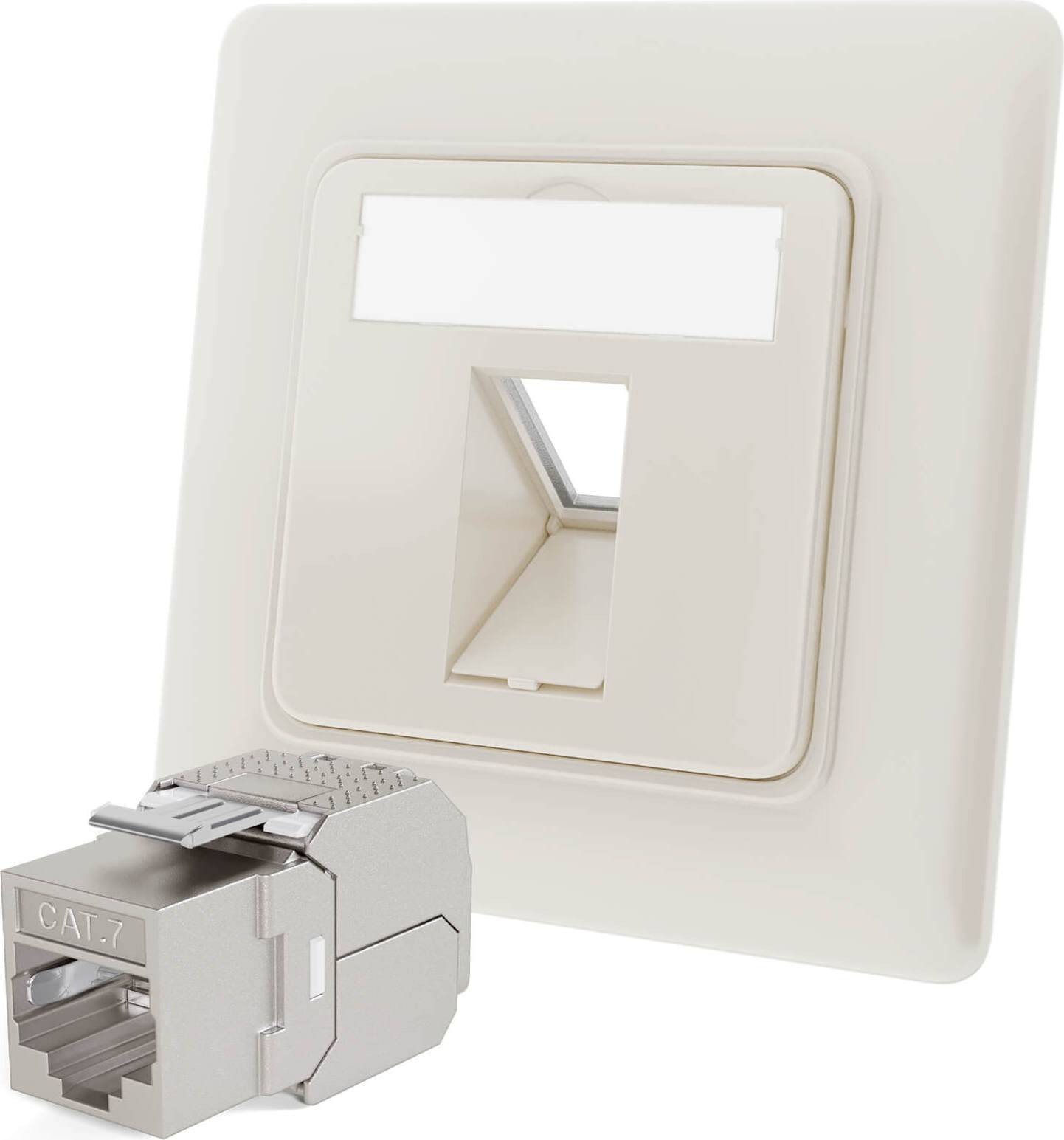 Netzwerkdose 1 Port Keystone Modul RJ45