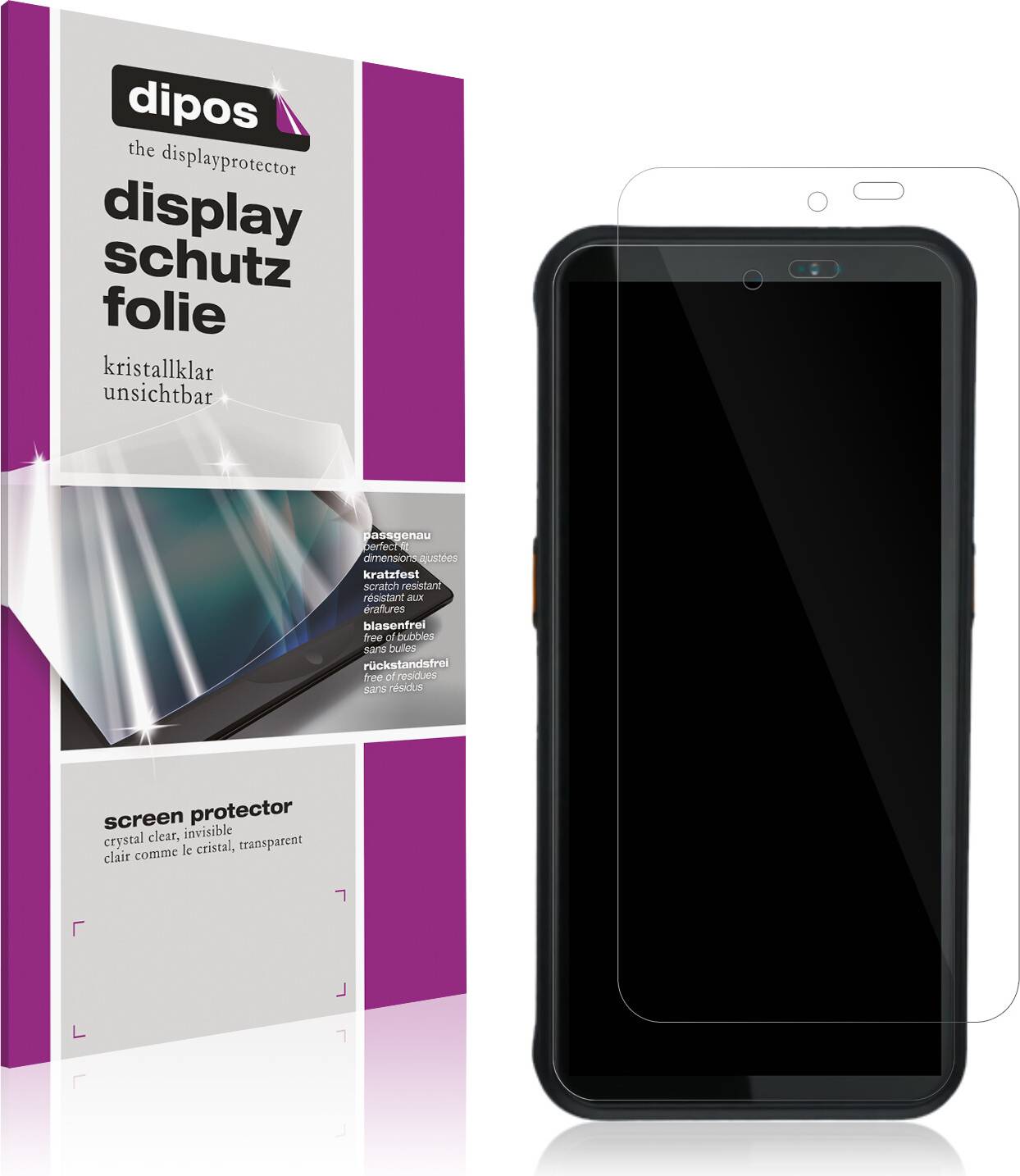 Dipos 4x Screen Protector for BarTec SP9EX1