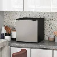 Mini freezer Homcom 35L Mini Freezer Silver Tone
