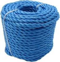 Securefix Direct 12MM x 30M Blue 3 Strand Polypropylene Rope Coil