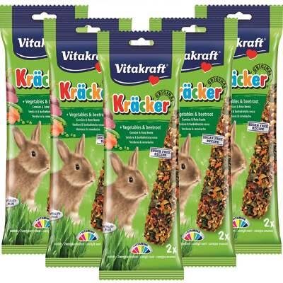 Vitakraft Rabbit Kracker Vegetable Beetroot 5 Packs
