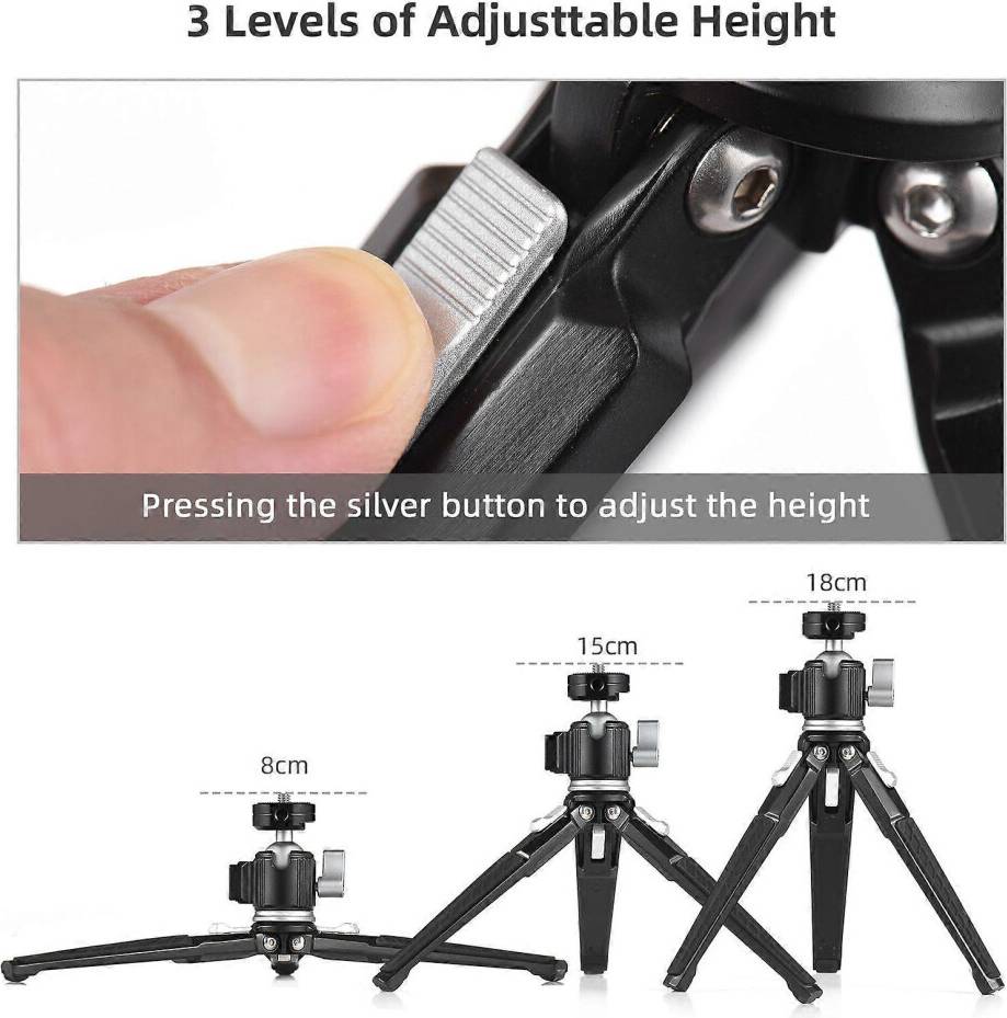 Multifunctional Mini Desktop Tripod Stand