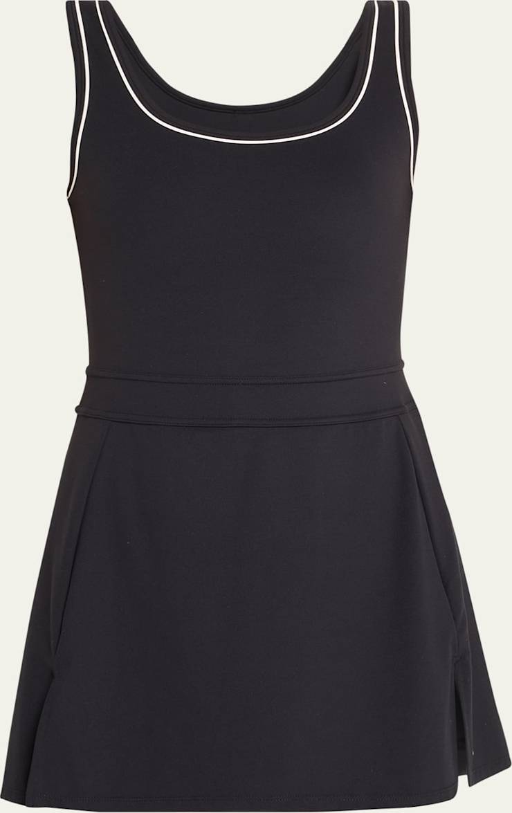 Martina Rigor Mini Dress - Black