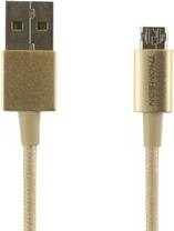Thomson Reversible USB Micro USB Cable 2A Gold