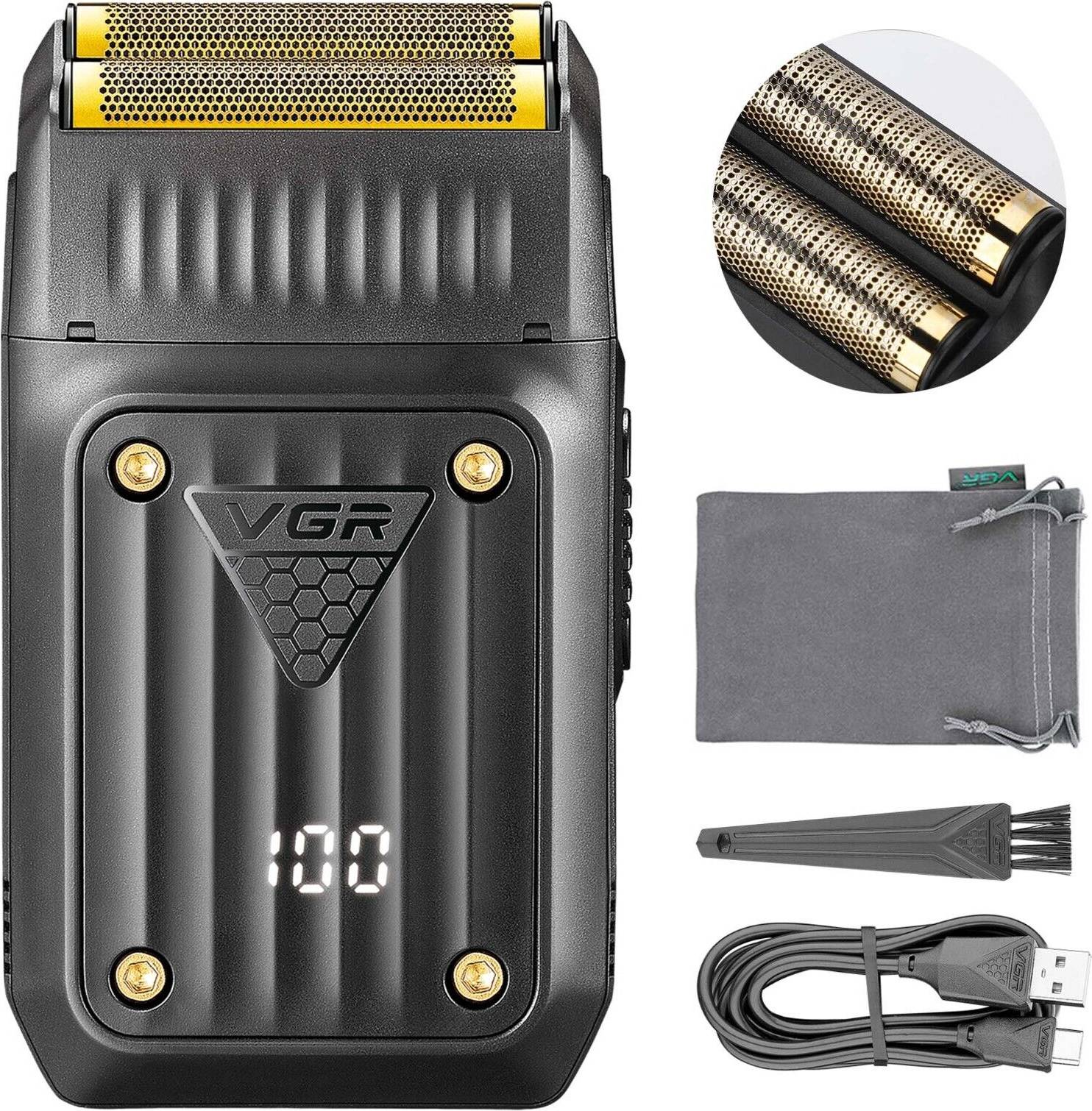 VGR Electric Cordless Razor Beard Shaver