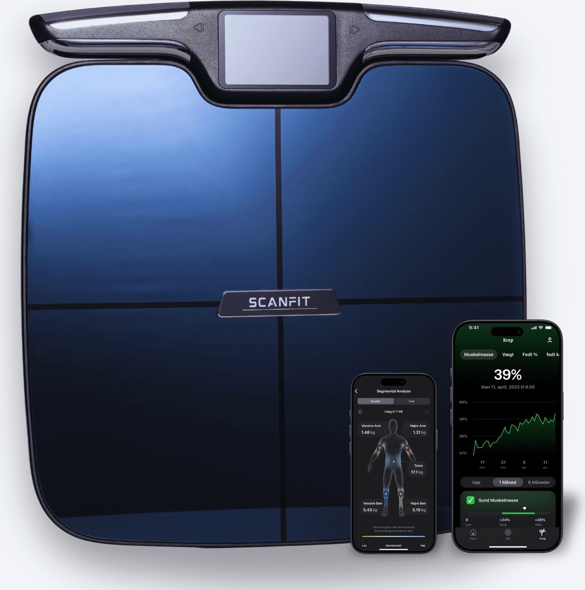 Scanfit Body Pilot - Kongeblå