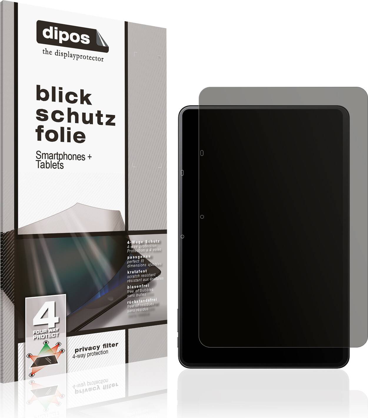 Dipos TCL Tab 11 Gen 2 Privacy Filter Screen Protector
