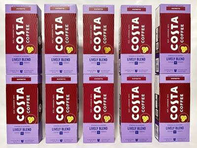 Costa Coffee Pods Ristretto 100 Pack Intensity 11