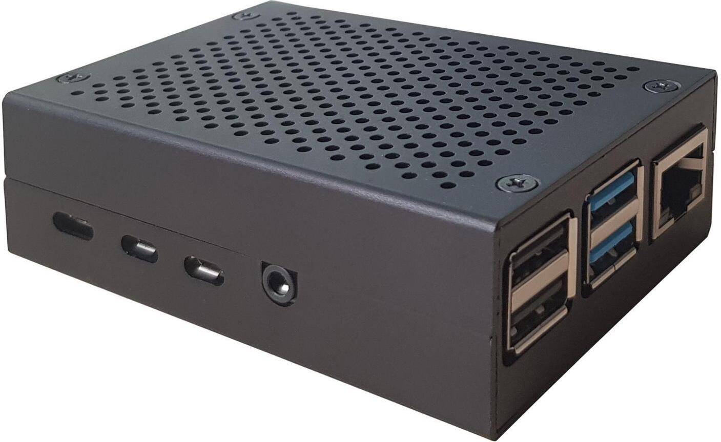 Pi 4 BerryBase Aluminium Gehäuse Raspberry Pi 4