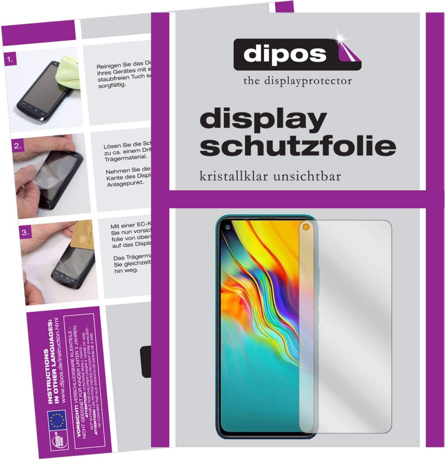 Dipos Infinix Note 7 Lite Crystal Clear Screen Protector