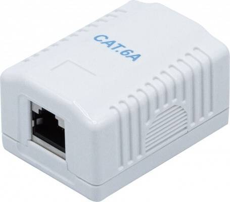Modularadapter Cat 6A STP 1 Port RJ45
