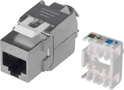 Keystone Module RJ45 FTP CAT6 Network Cable 0.03m
