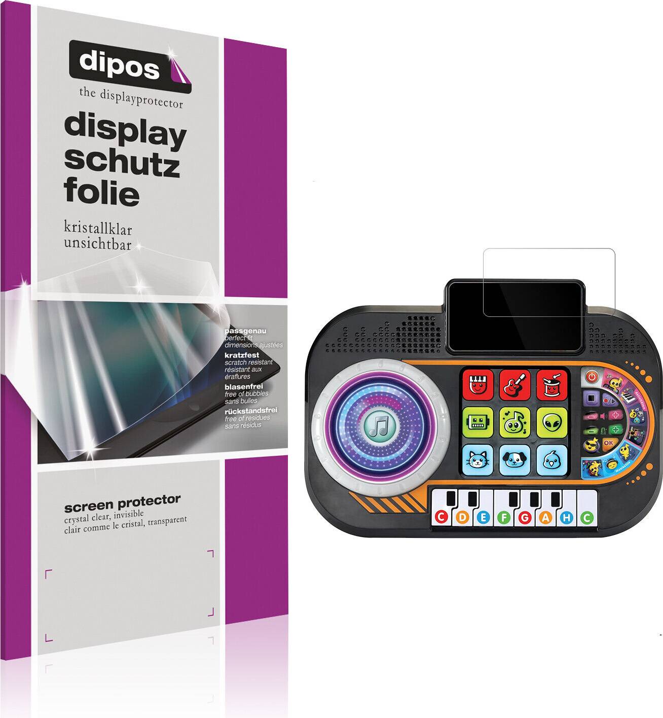 Dipos 2x Mini Mischpult Screen Protection