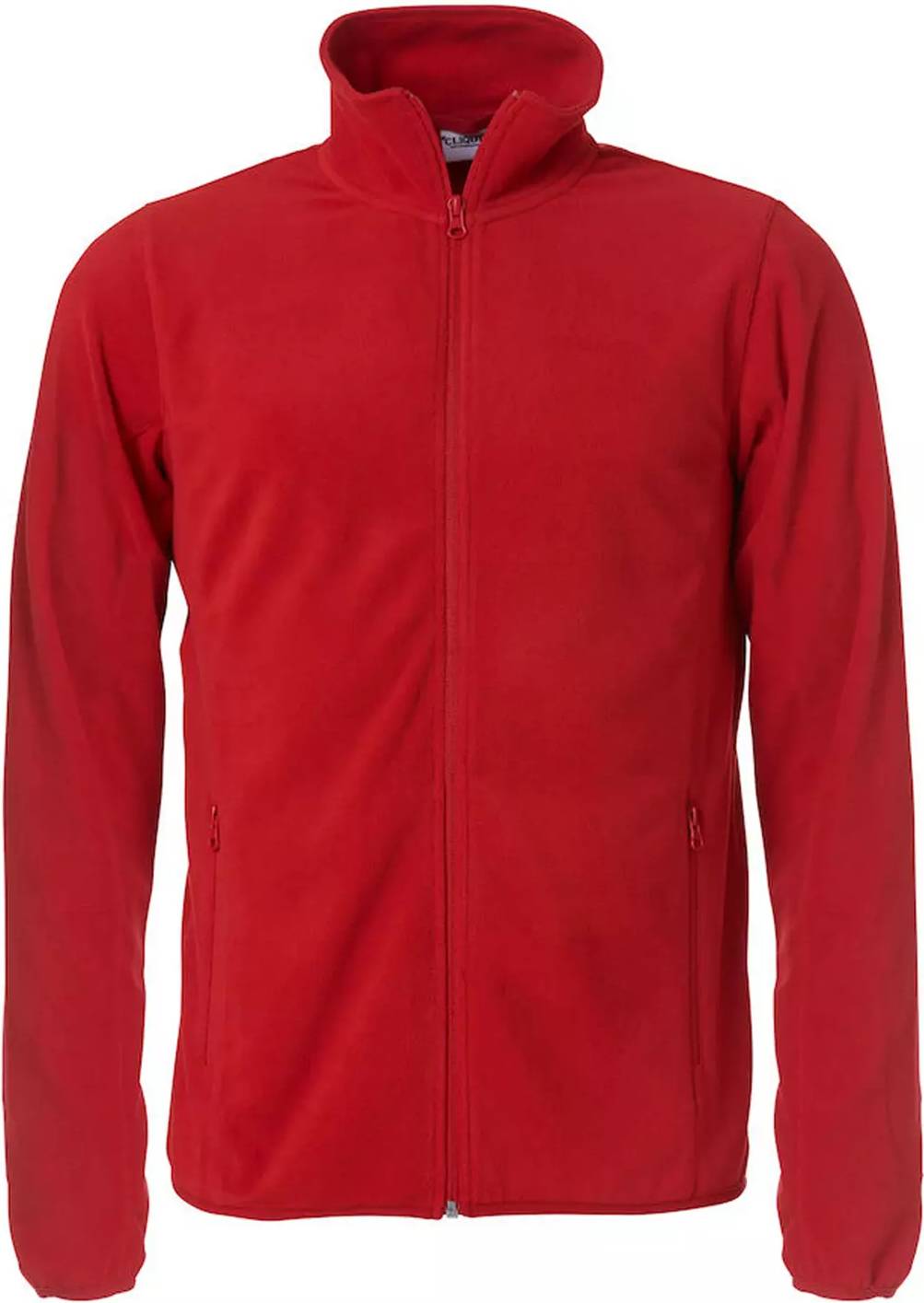 Clique Basic Micro Fleece Jacket Men - Red