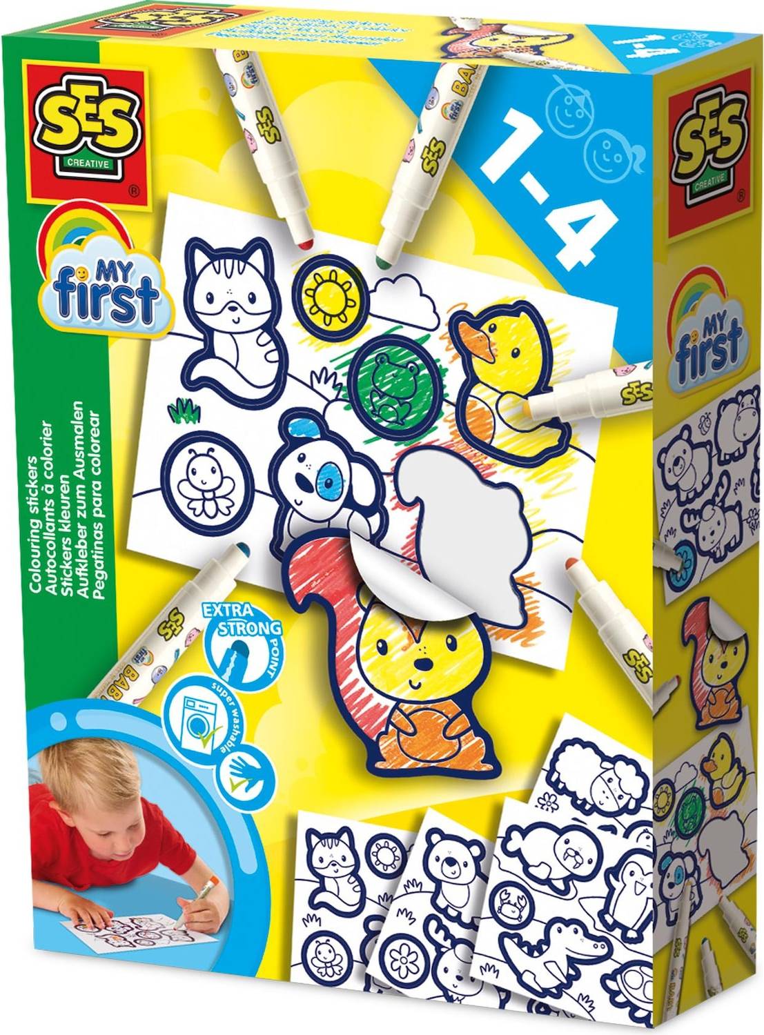 SES Creative My First Colouring Stickers