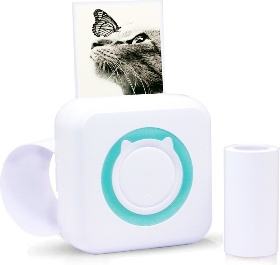 Mini Print Instant Photo Printer 1 Paper Roll